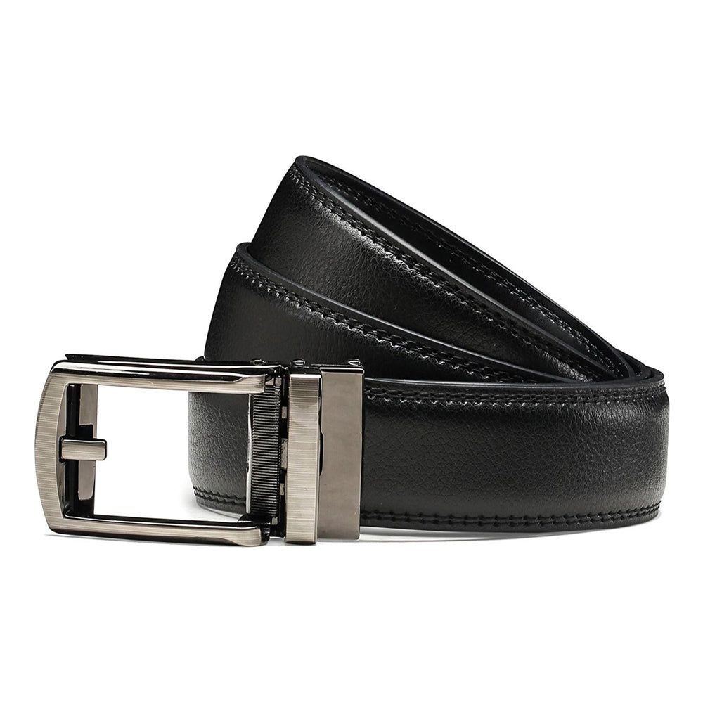 Adjustable Boys Ratchet Belt Leather Smart Fit