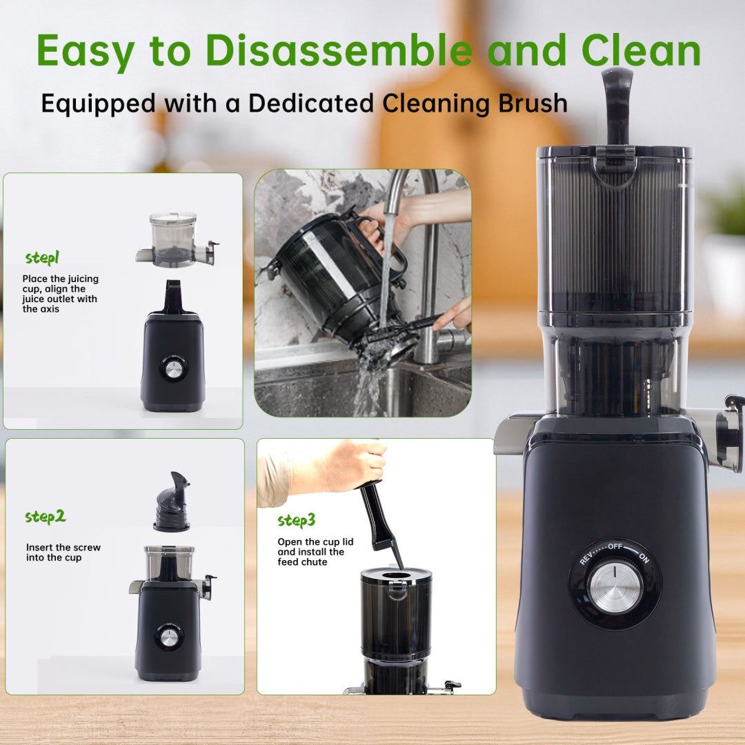 Cold Press Juicer for Whole Fruits and Vegetables