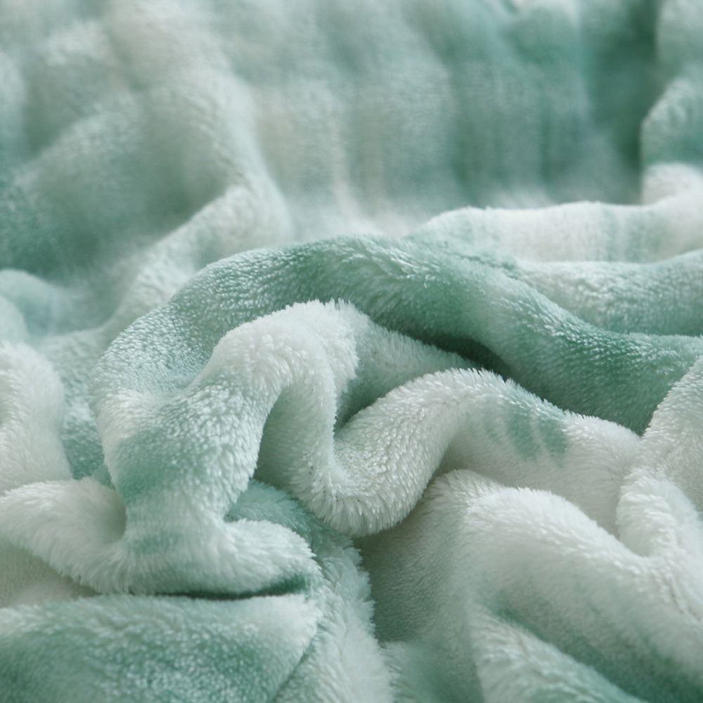 Duvet Covers Faux Rabbit Fur Reversible Boho Bedding Set