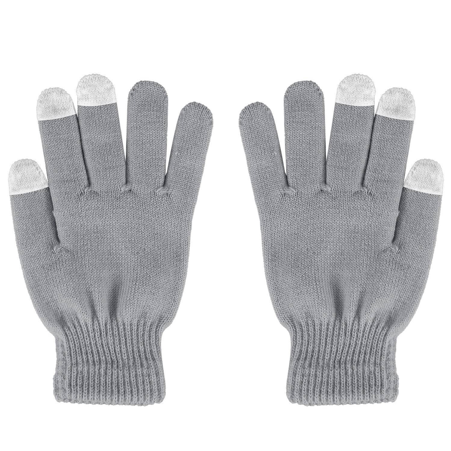 Unisex Winter Touchscreen Knit Gloves Windproof Warm