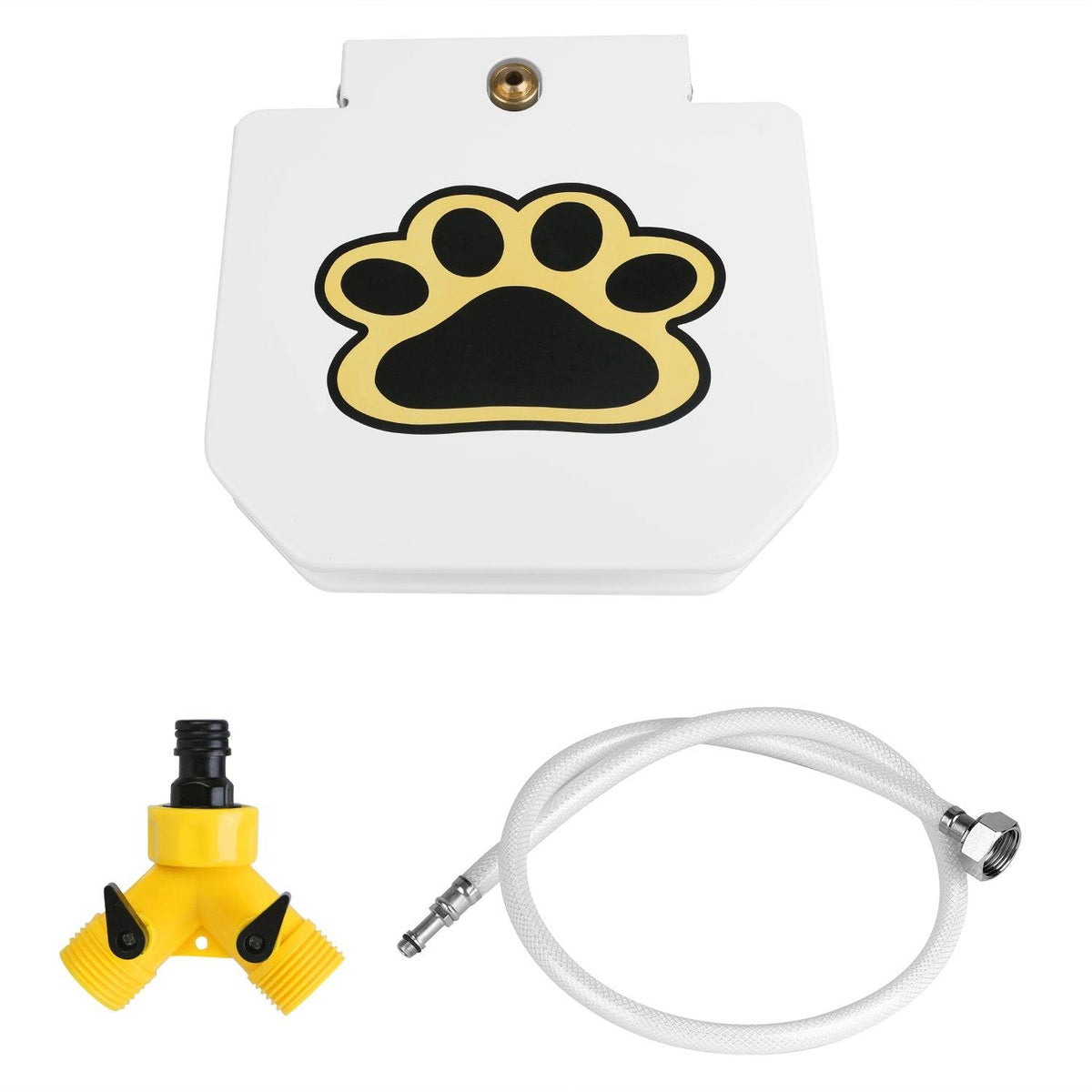 Dog Water Fountain Outdoor Step On Pedal Fresh Flow System