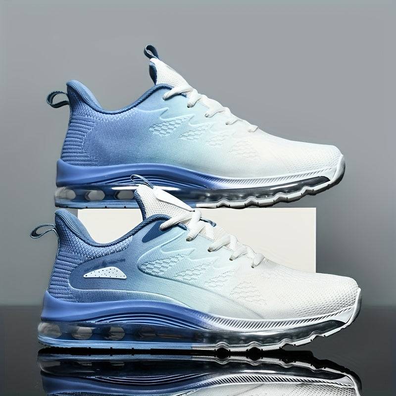 Men’s Non-Slip Training Sneakers with Button Closure, Lightweight Indoor & Outdoor Running Shoes