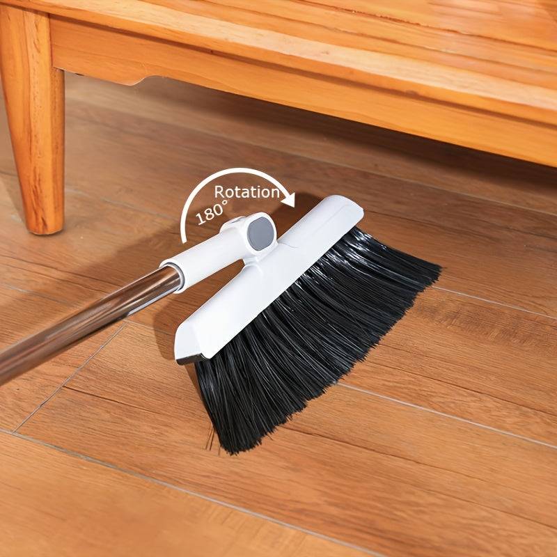 3-Piece Broom Set for Indoor & Outdoor Cleaning Lightweight Multi-Surface Sweeping Tools for Kitchen, Bedroom & Patio