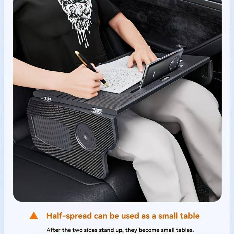 Compact Collapsible Car Holder – ABS Accessory for Tesla Model Y/3, Ideal for Travel, Work, Camping & Study Use