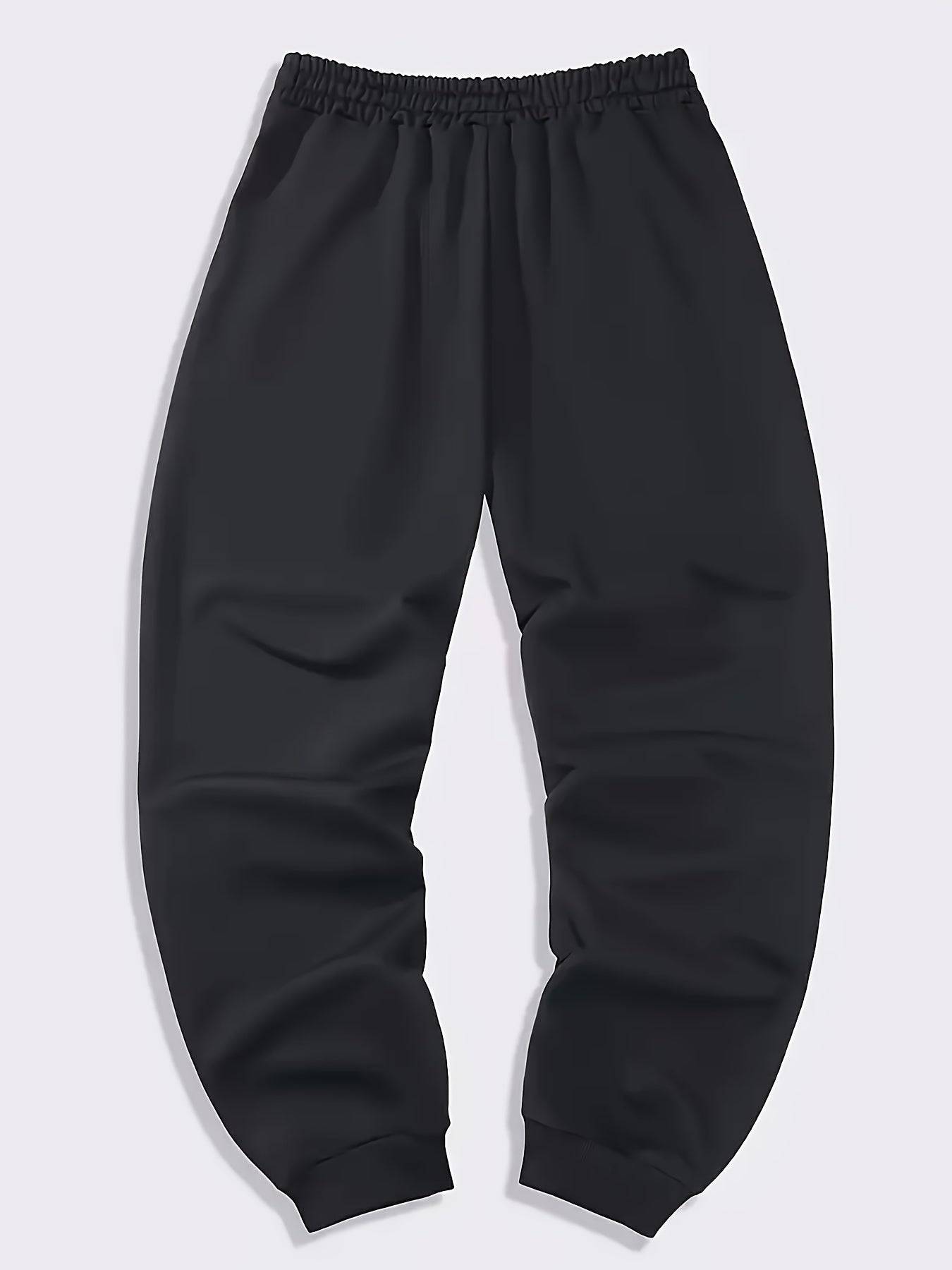 Men’s Jogger Pants 5-Pack – Elastic Waist, Drawstring, Casual Fit for Sports & Streetwear