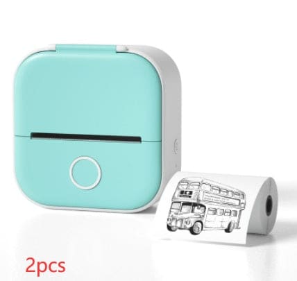 Portable Mini Thermal Label Printer Home Photo Printer Student Wrong Question Printer Bluetooth Mini Label Printer Price Tag - PMMNAPOLES