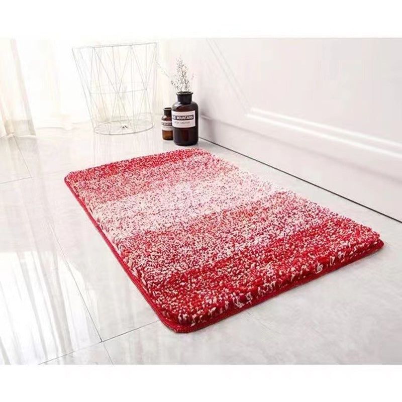 Microfiber Non Slip Floor Mat with Snowflake Pattern