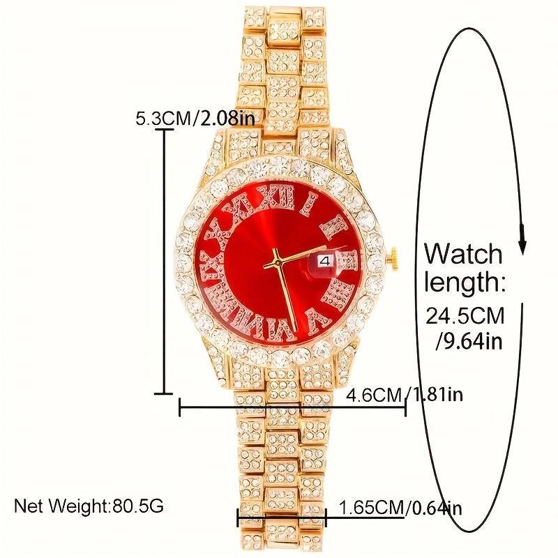 Men's Watch Set x3 – Elegant Analog Design, Adjustable Strap, Timeless Style for Any Occasion