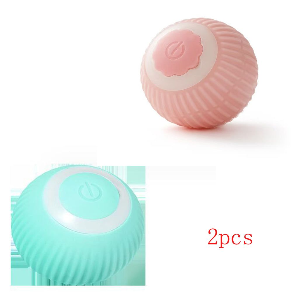 Interactive Electric Cat and Dog Toy Rolling Ball
