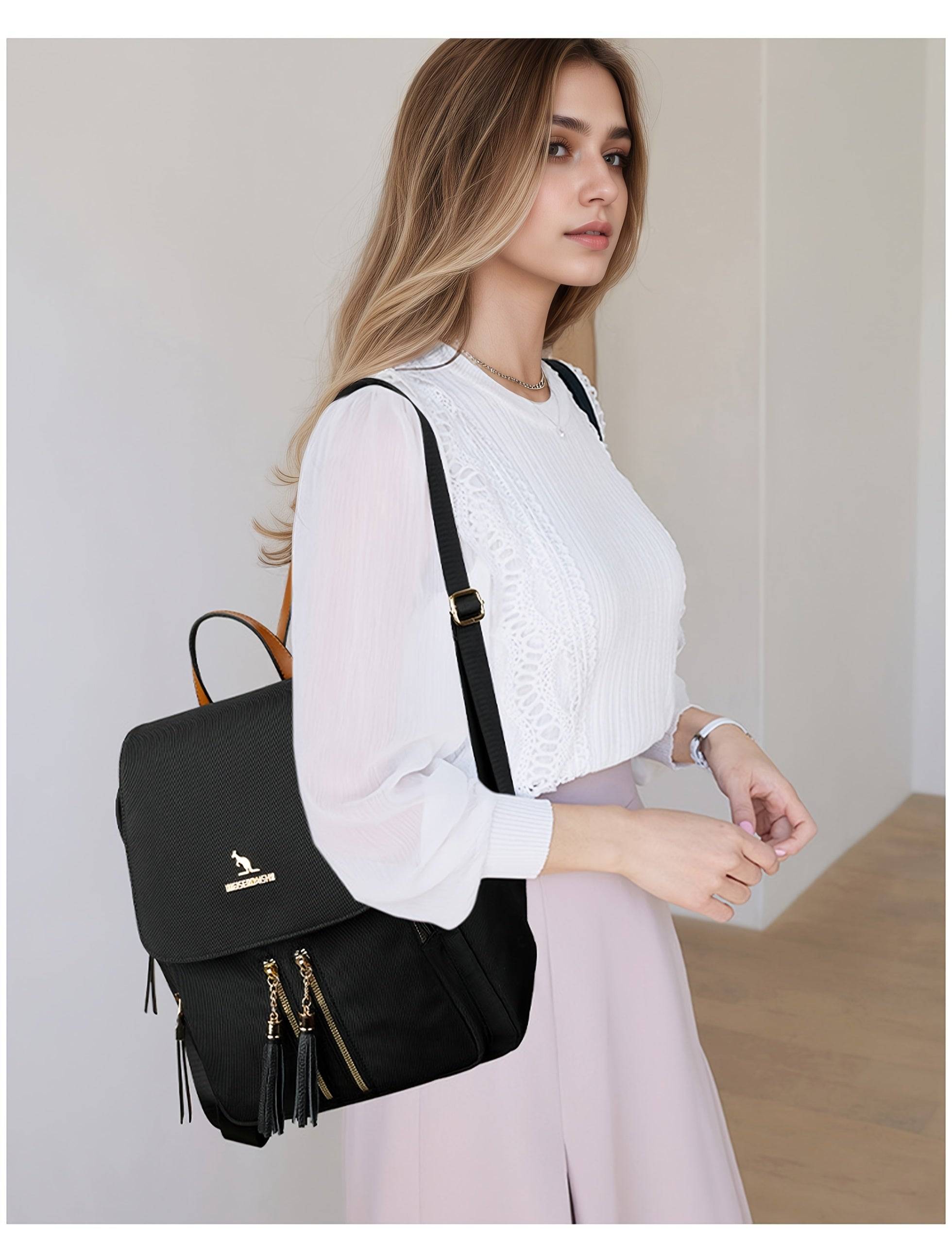 Women’s Large-Capacity Backpack Lightweight, Versatile Design with Adjustable Straps for Travel, Work, Sports & Daily Use