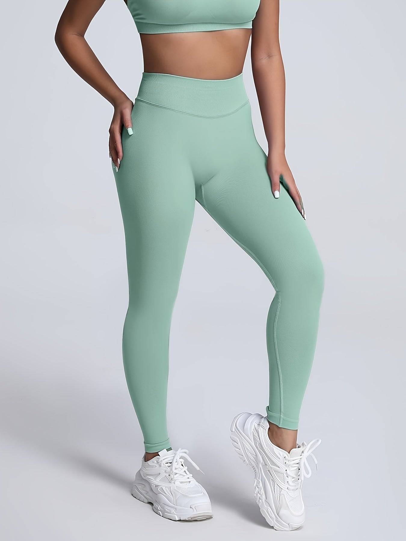 Seamless Workout Leggings Women’s Quick Dry Stretch Fit