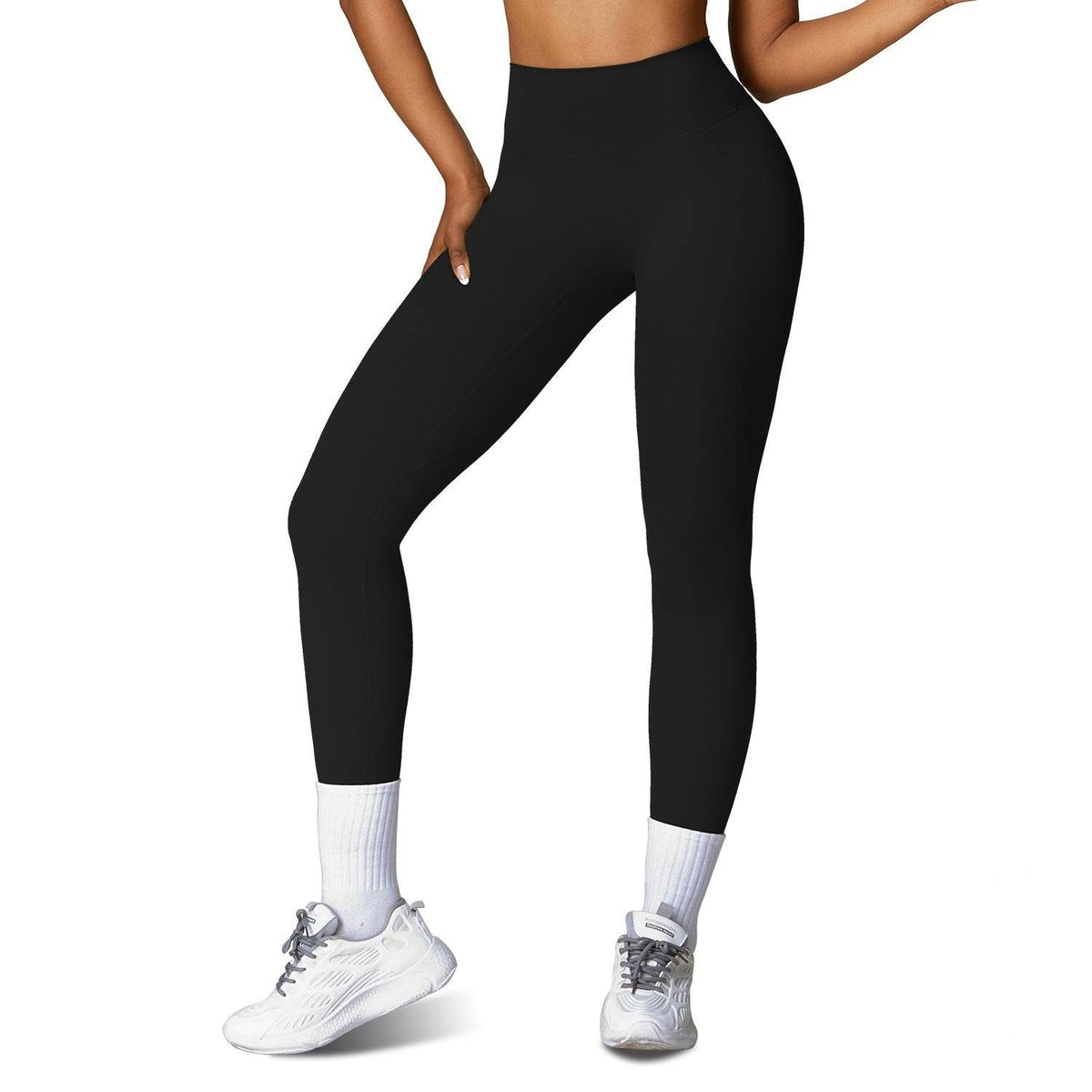 Womens High Waist Workout Leggings with Tummy Control