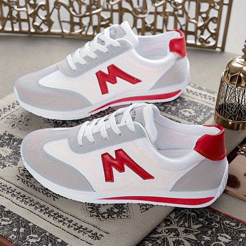 Women’s Sports Shoes – Lightweight Lace-Up Walking & Running Sneakers with Breathable Lining