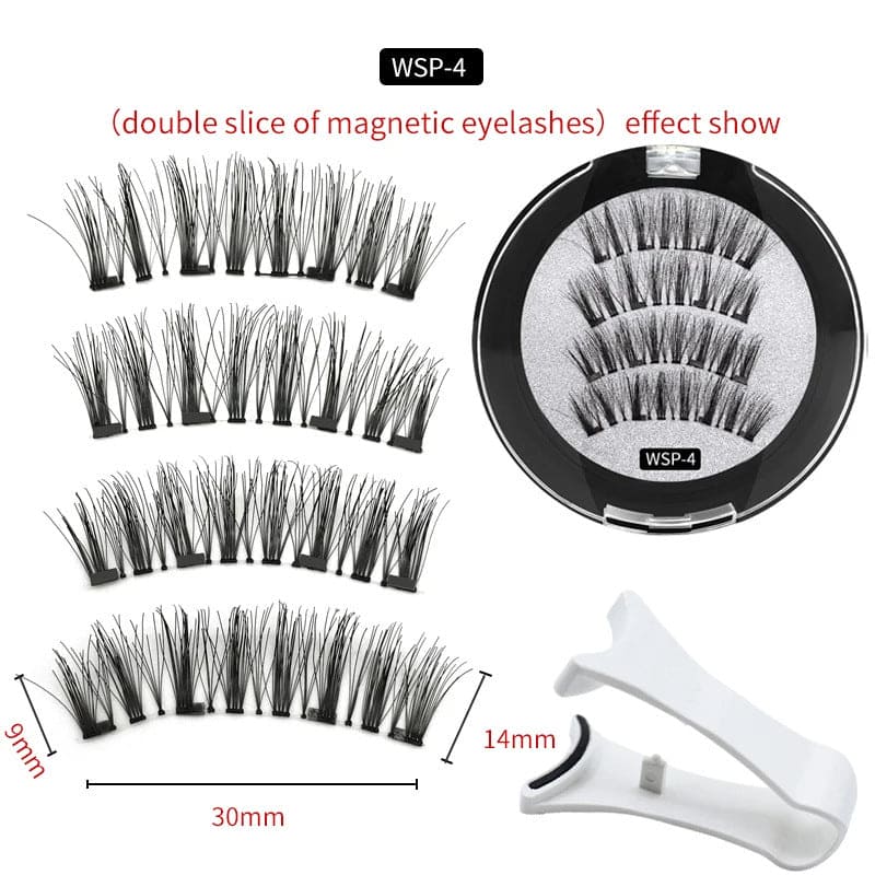 Reusable magnetic false eyelashes - PMMNAPOLES