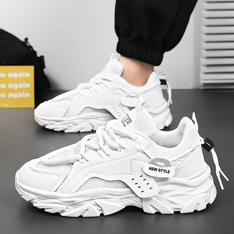 Men’s Trendy Mesh Sneakers – Breathable Versatile Casual Fashion Shoes for Daily Wear