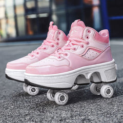 Women's Fashionable Minimalist Retractable Roller Skates - PMMNAPOLES