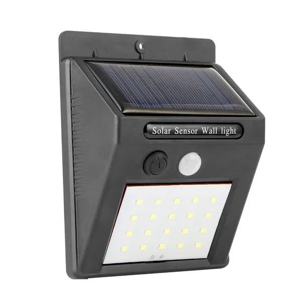 Solar Motion Sensor Light 20 LED Outdoor Security Lamp