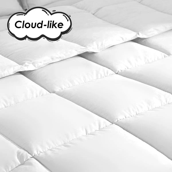 Oversized Reversible Microfiber Comforter