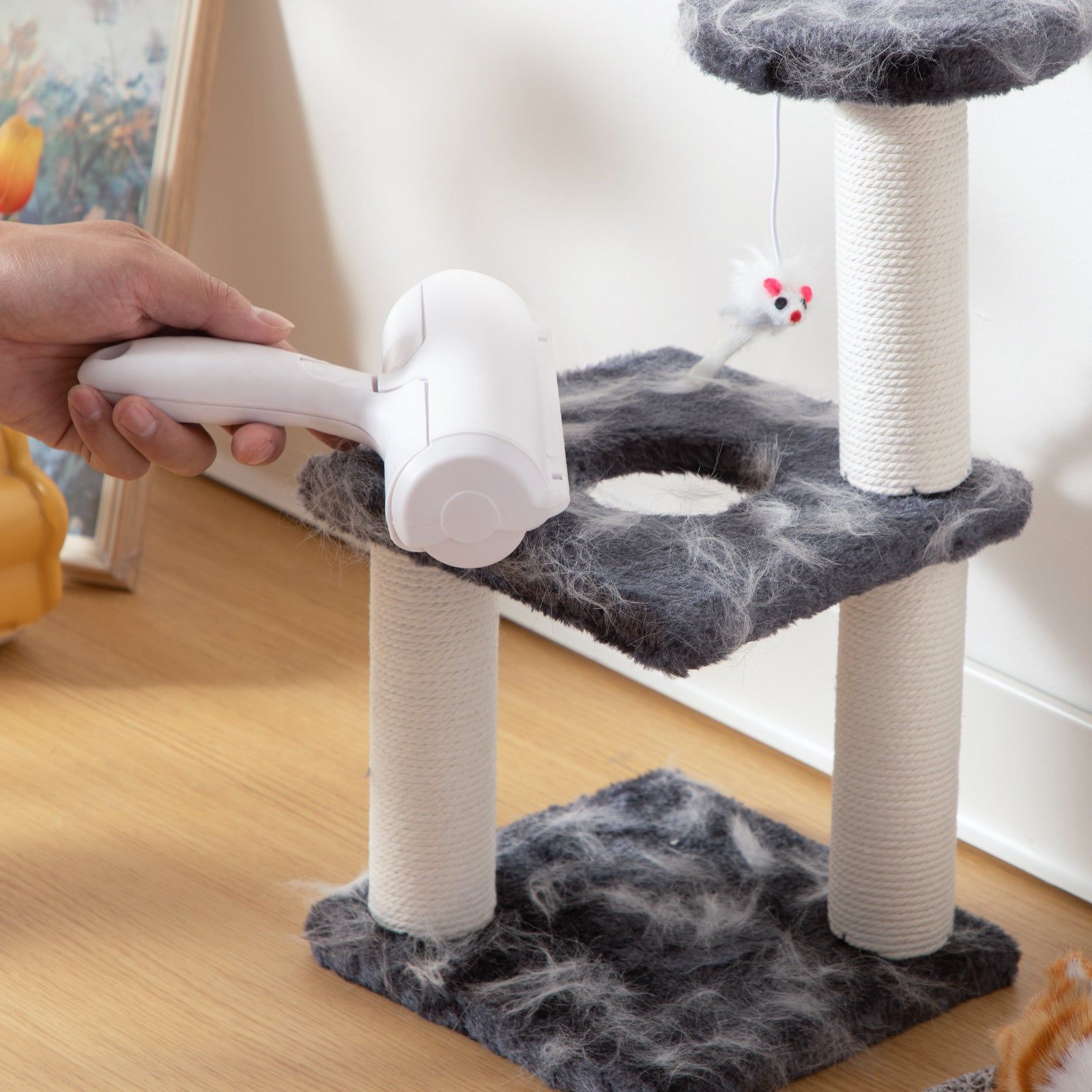 Reusable Lint Roller with Dual Sided Pet Hair Removal