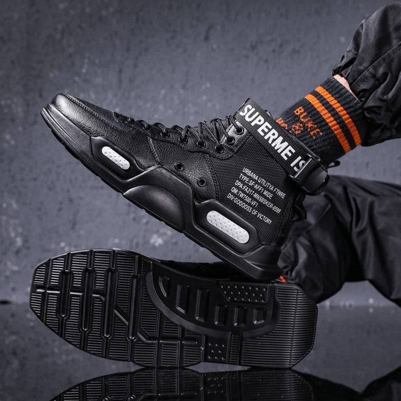 Men’s High Top Basketball Shoes Fashionable Sports Sneakers for Walking, Training & Casual Wear