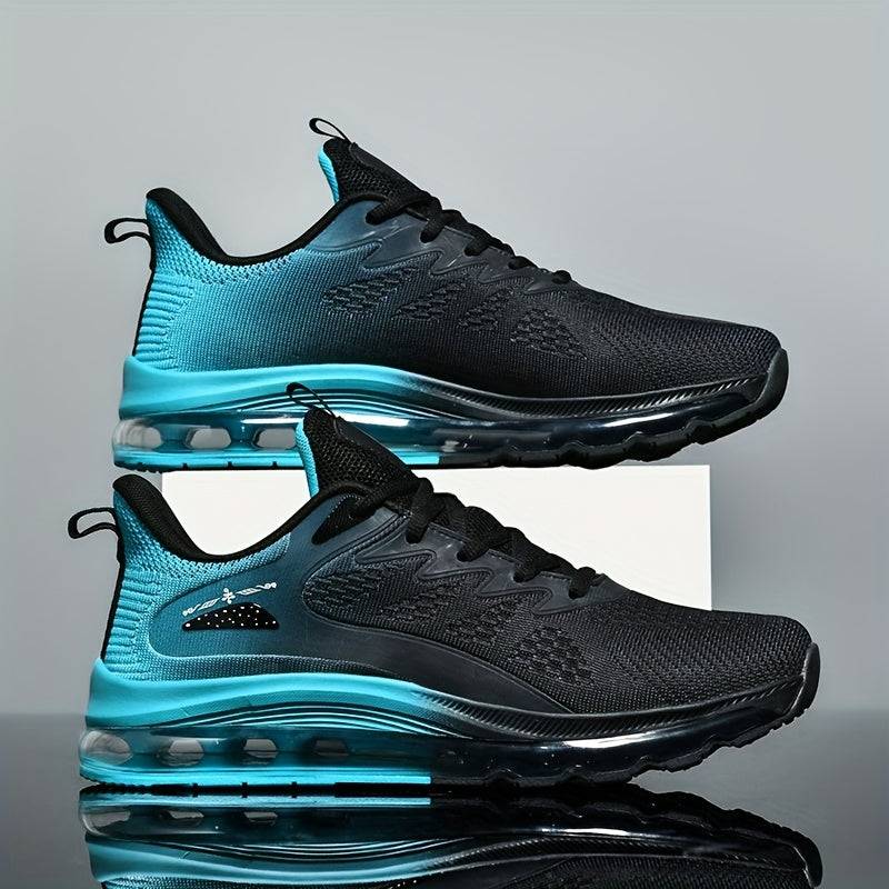 Men’s Non-Slip Training Sneakers with Button Closure, Lightweight Indoor & Outdoor Running Shoes