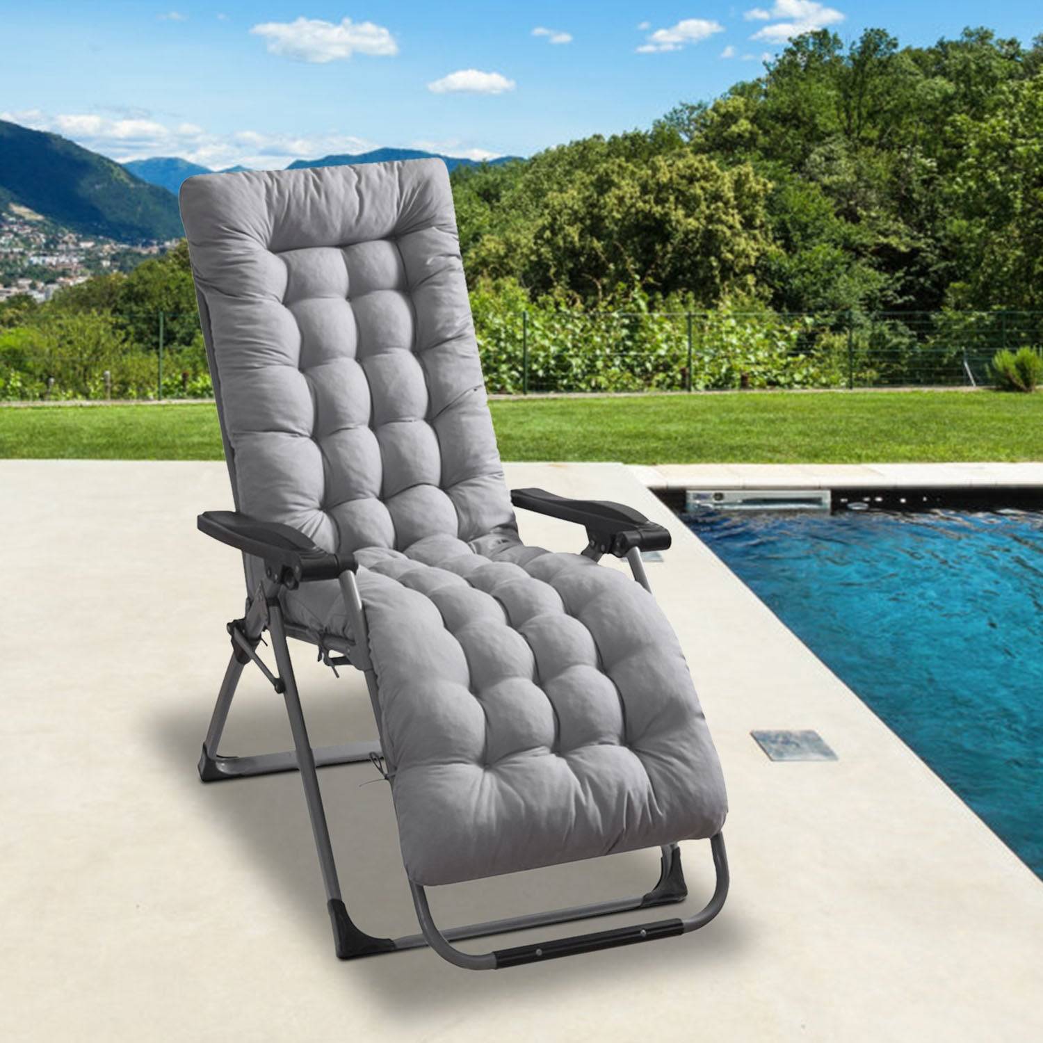 Outdoor Chaise Lounge Cushions 67 Or 71 Inch