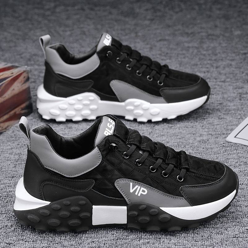 Men’s Low-Top Canvas Sneakers, Lightweight Breathable Design with Non-Slip Sole for Casual & Sports Wear