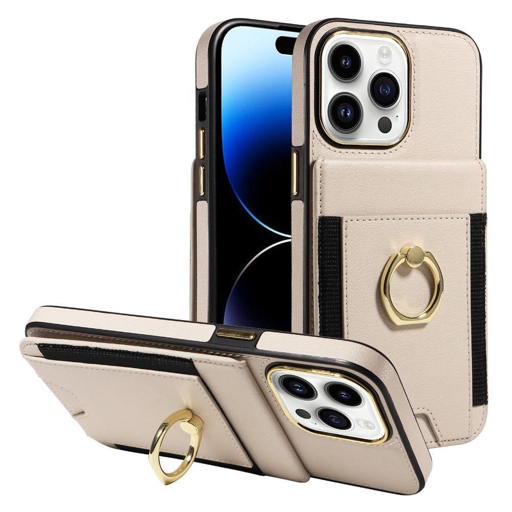 Flexible Ring Phone Case with Camera Protection Cover