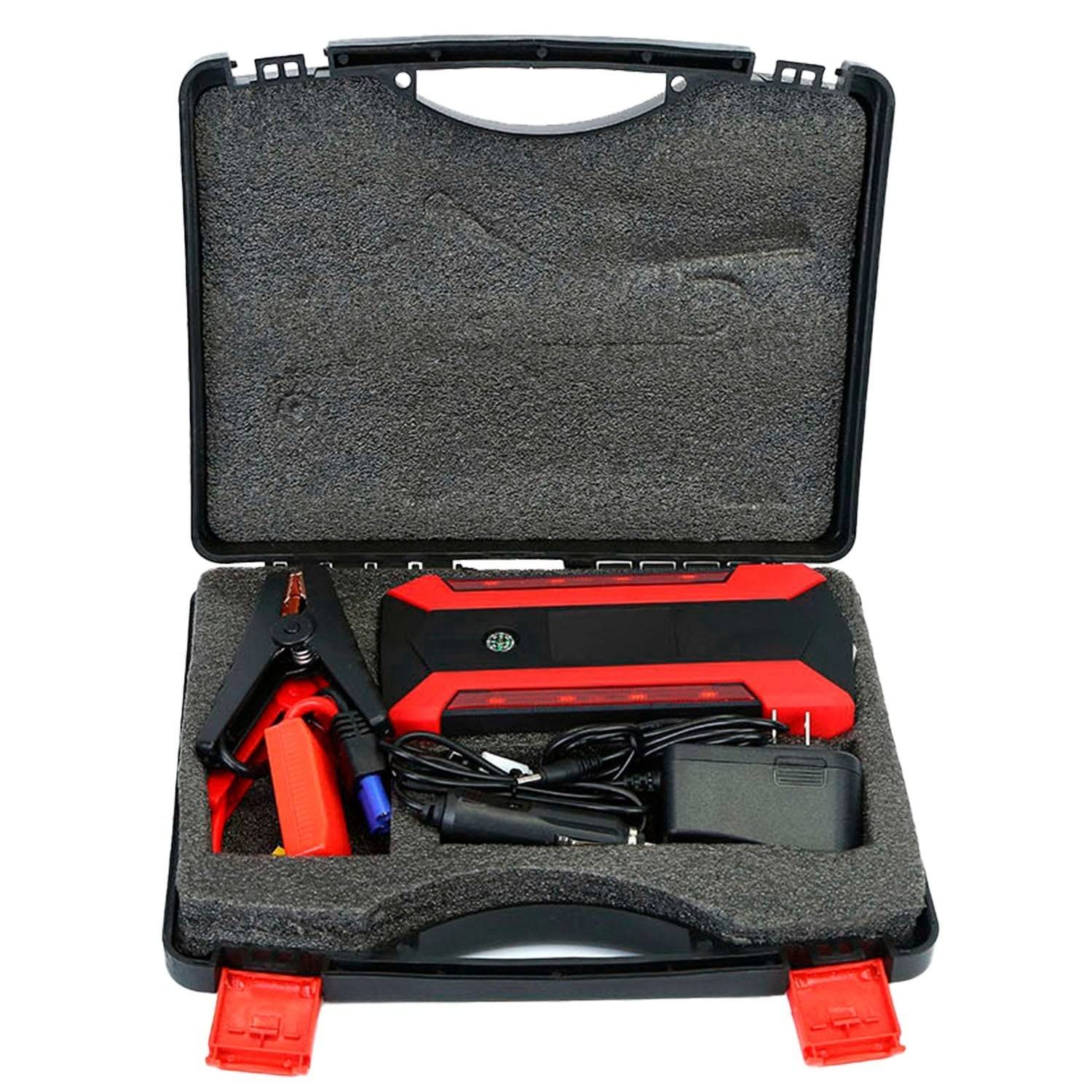 800A 28000mAh Car Jump Starter With LED And USB Power