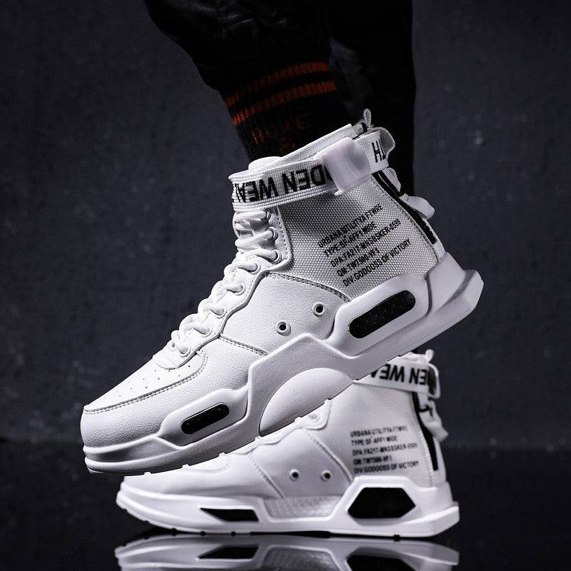 Men’s High Top Basketball Shoes Fashionable Sports Sneakers for Walking, Training & Casual Wear