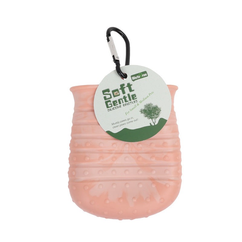 Dog Paw Cleaner Cup 2 in 1 Portable Pet Foot Washer Brush