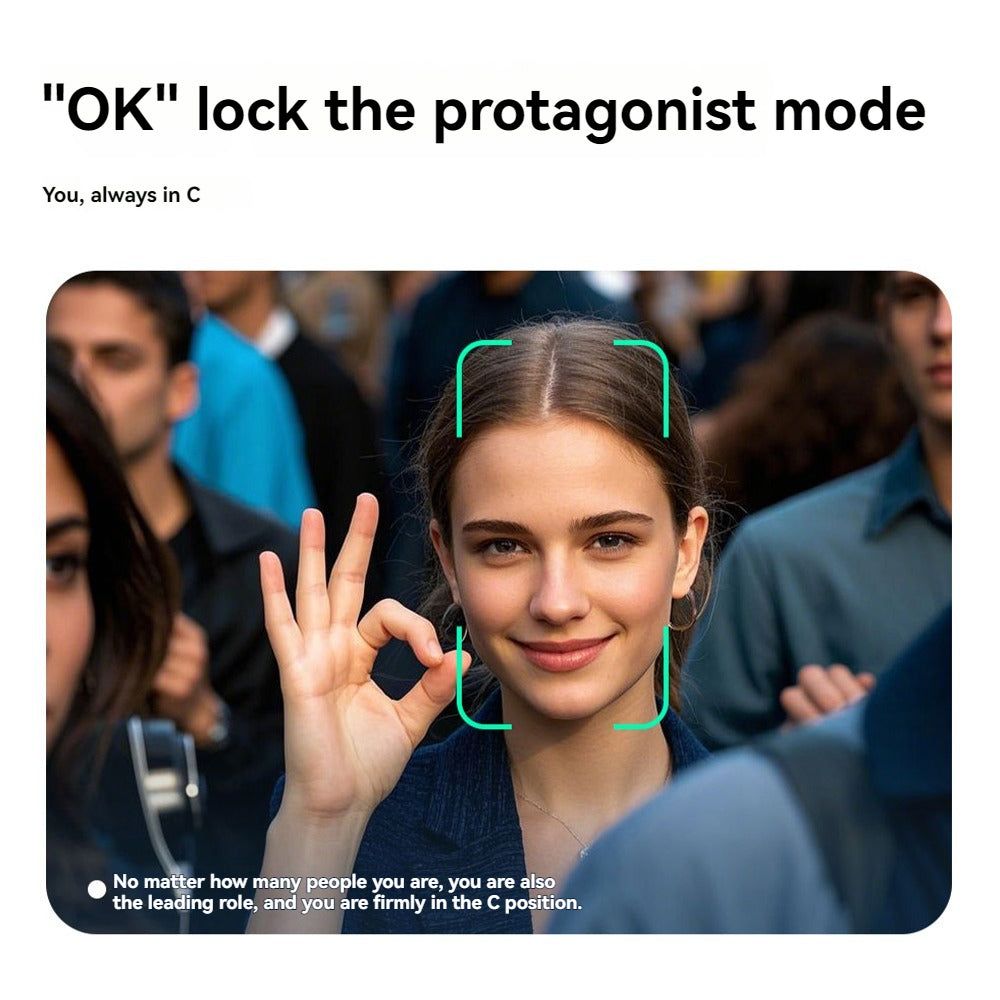 Face Tracking Tripod with Remote and Fill Light