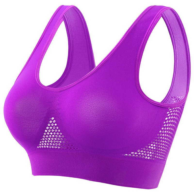 Plus Size Women Pushup Bra for Yoga and Workout