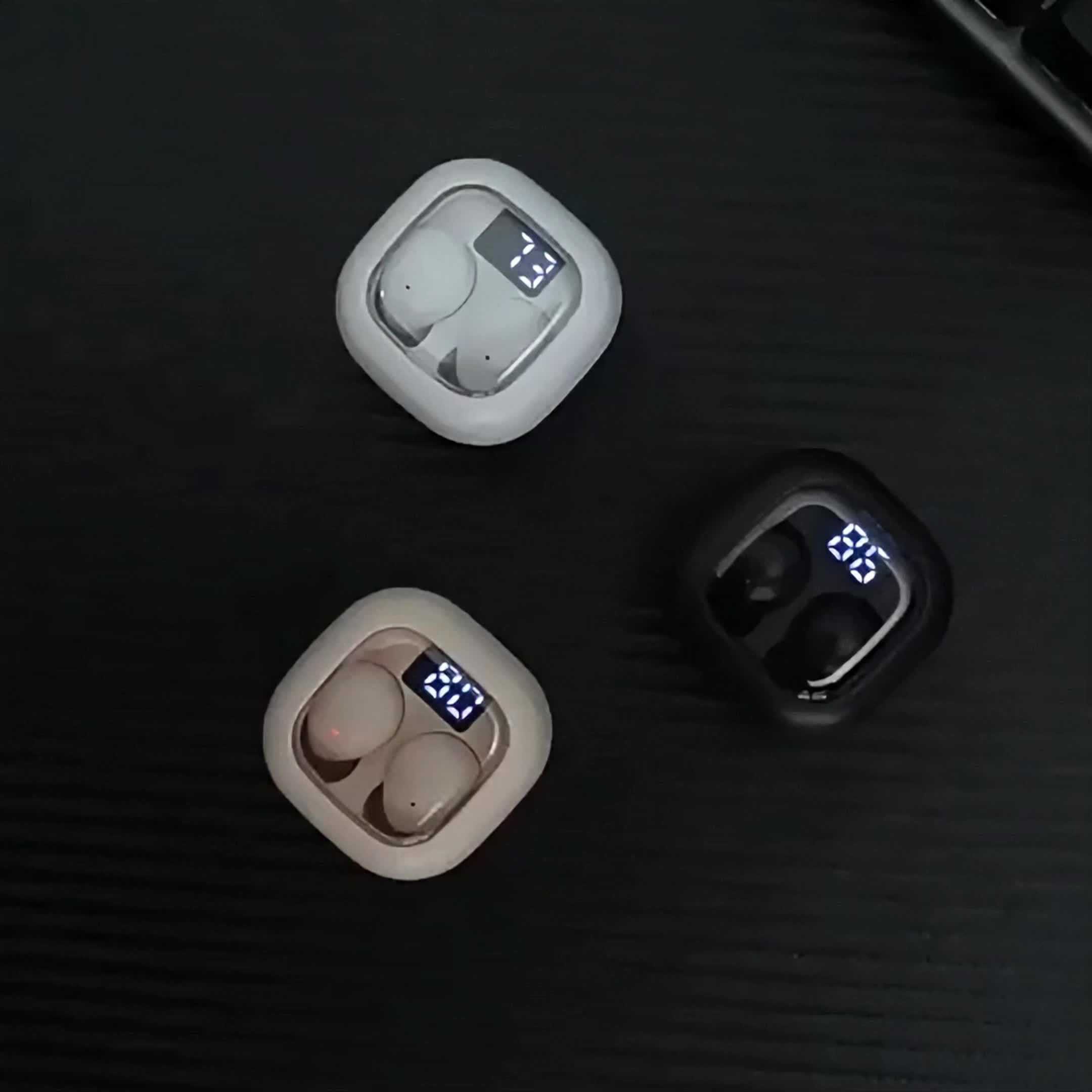 Invisible Wireless Sleep Earphones Ultra-Thin In-Ear with 3D Stereo, Low Latency & Dual Noise Reduction for Sleep, Gaming & Sports