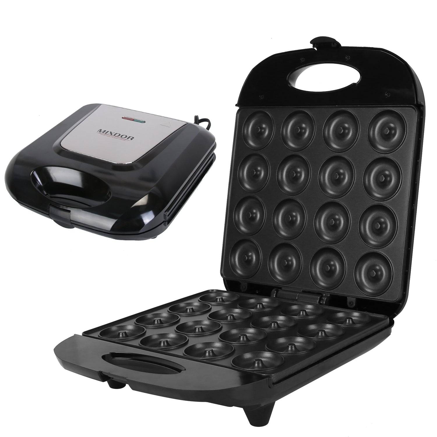 1400W Mini Donut Maker for 16 Donuts