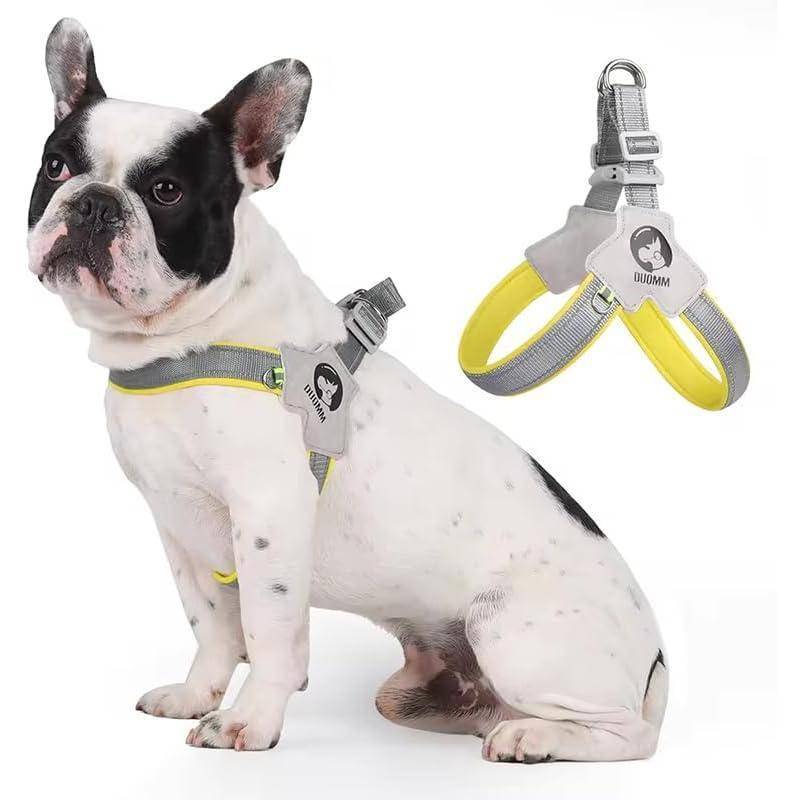 Reflective Dog Harness with Leash No Pull Adjustable Fit