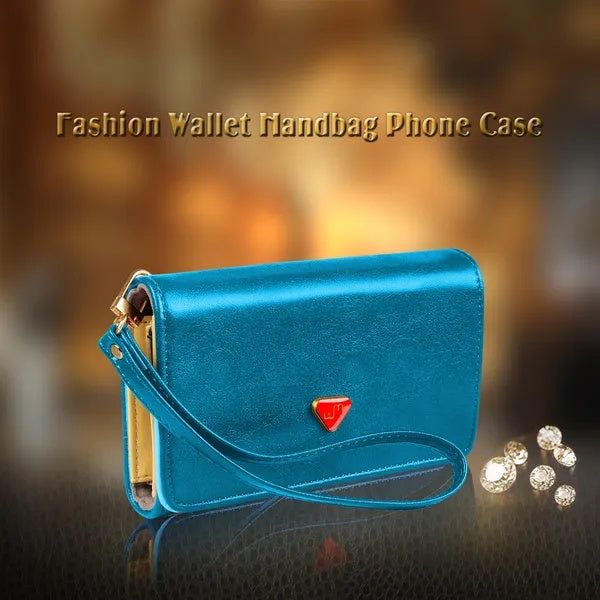 Wallet Women PU Leather Wristlet with Zipper Coin Pocket