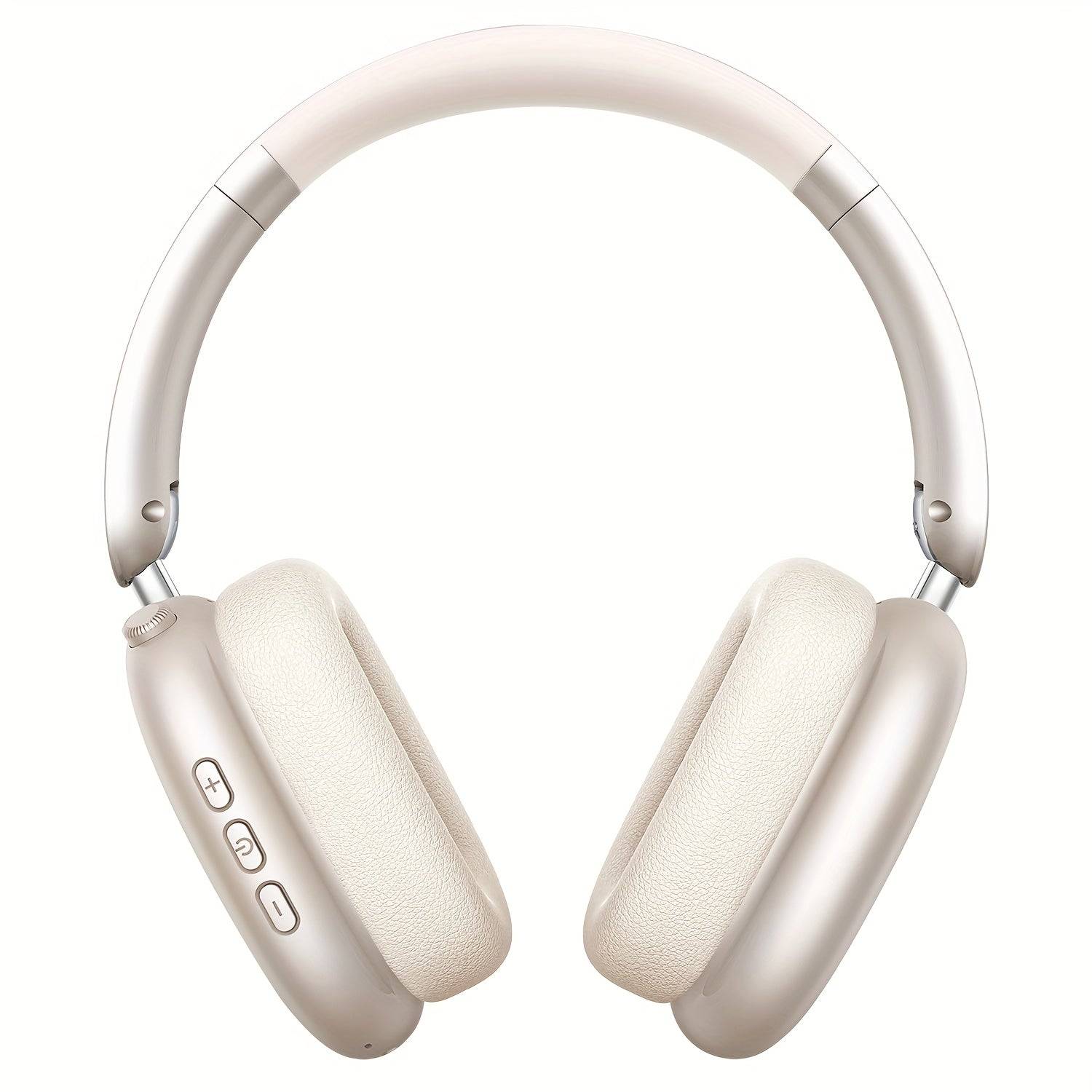 48H Wireless Over-Ear Headphones Noise Canceling with Hi-Res Audio Foldable Design & Soft Earpads