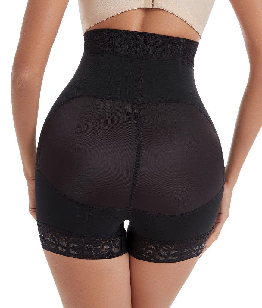 Womens Waist Trainer Shaper Shorts with Tummy Control
