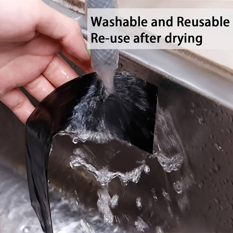 5D Carbon Fiber Car Protection Film PVC Reflective Anti-Scratch Tape for Door Edges, Thresholds, Pedals & Mirrors, Waterproof Exterior Guard