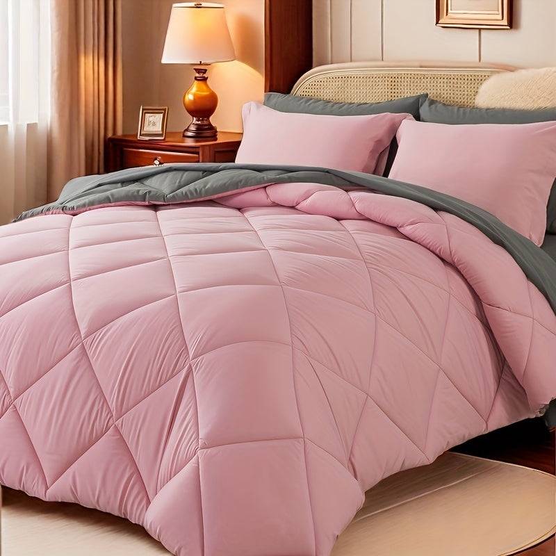7-Piece Ultra-Soft Comforter Set – Breathable Quilted Bedding with Sheets, Pillowcases & Shams – All-Season Warmth for Kids, Teens & Dorms