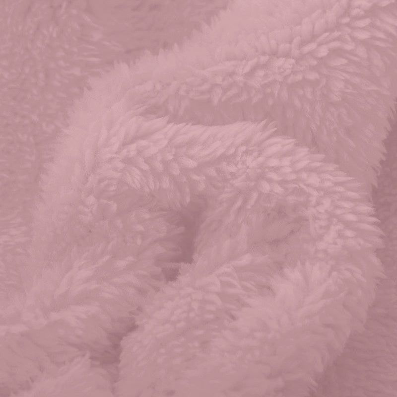 Tracksuit Women Plush Hooded Zip Up Set for Winter