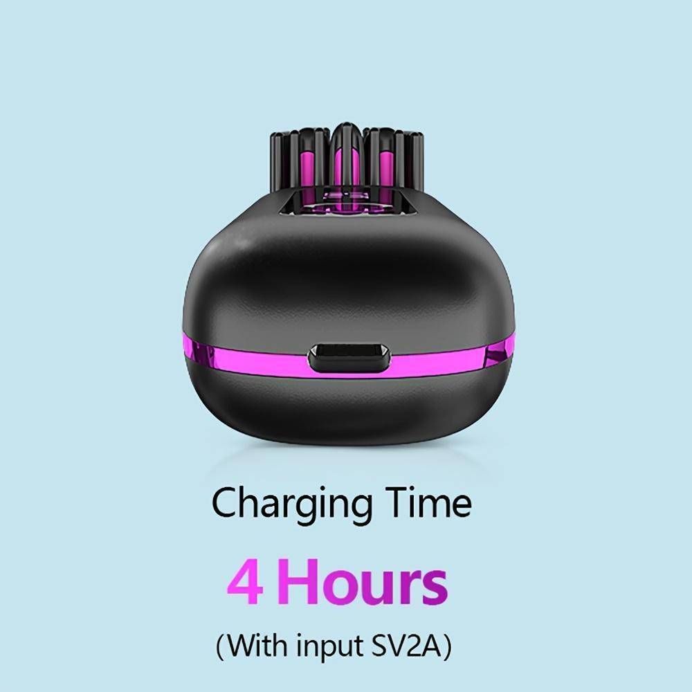 Cordless USB Hair Straightener Comb Dual Function