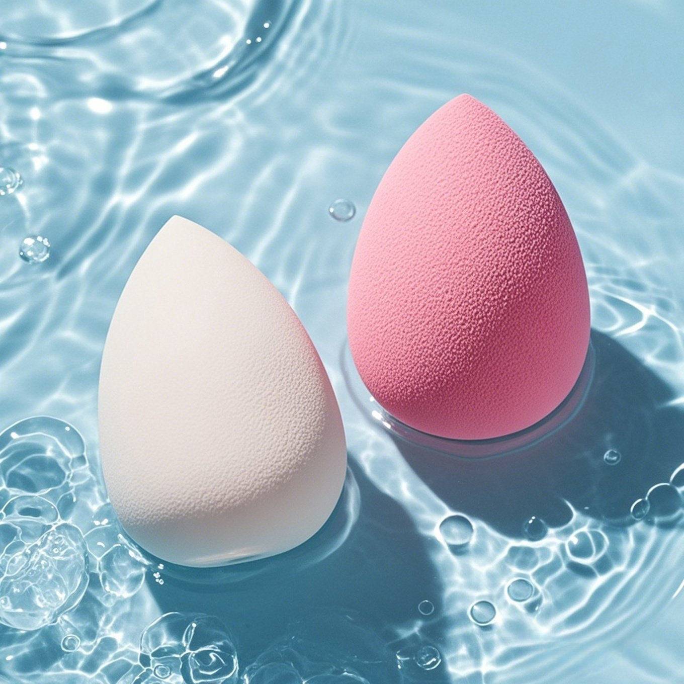 25pcs Latex-Free Makeup Sponge Set Beauty Blenders for Foundation, Cream & Powder Flawless Finish