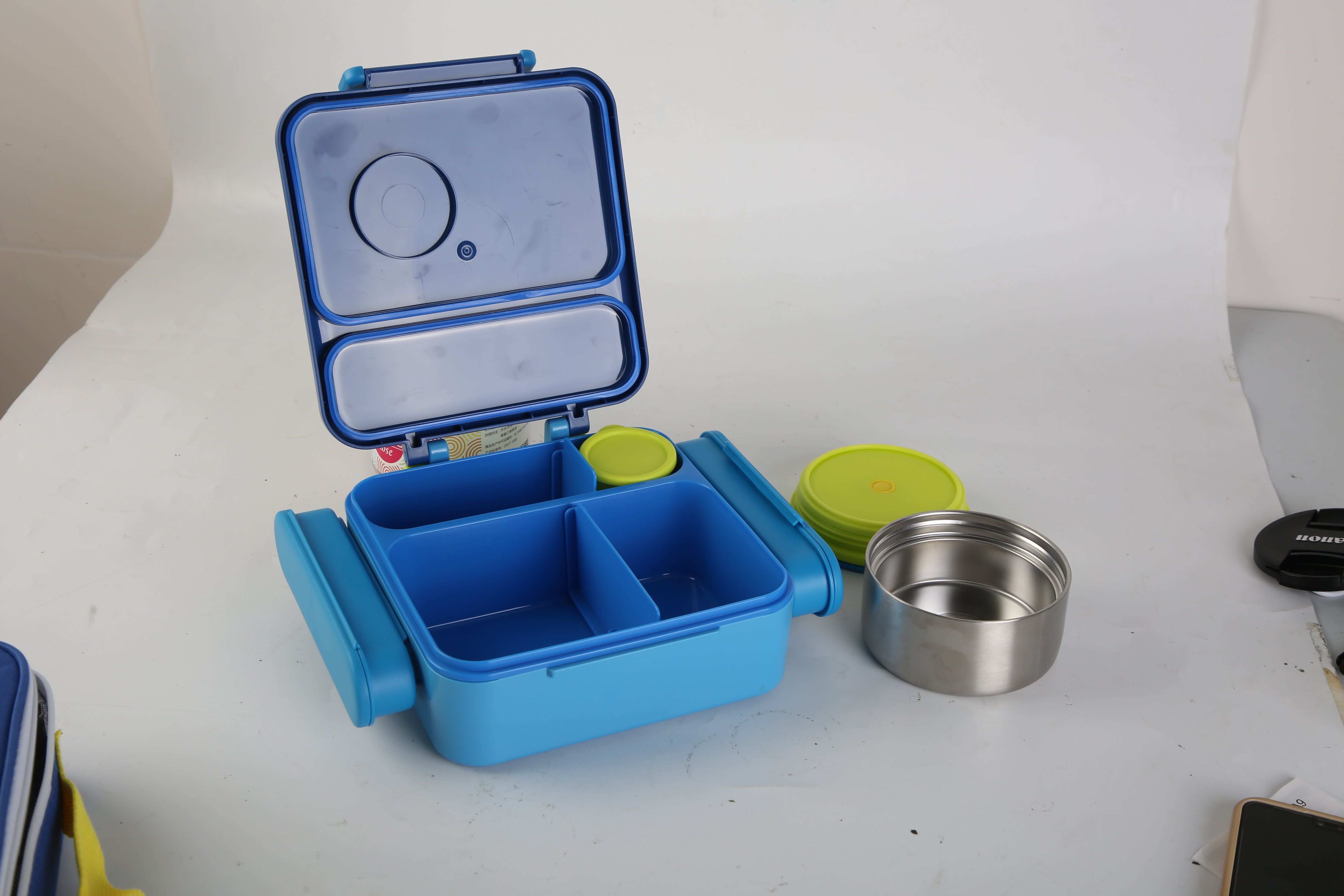 Kids Thermal Lunch Box With Insulated Storage Bag Set