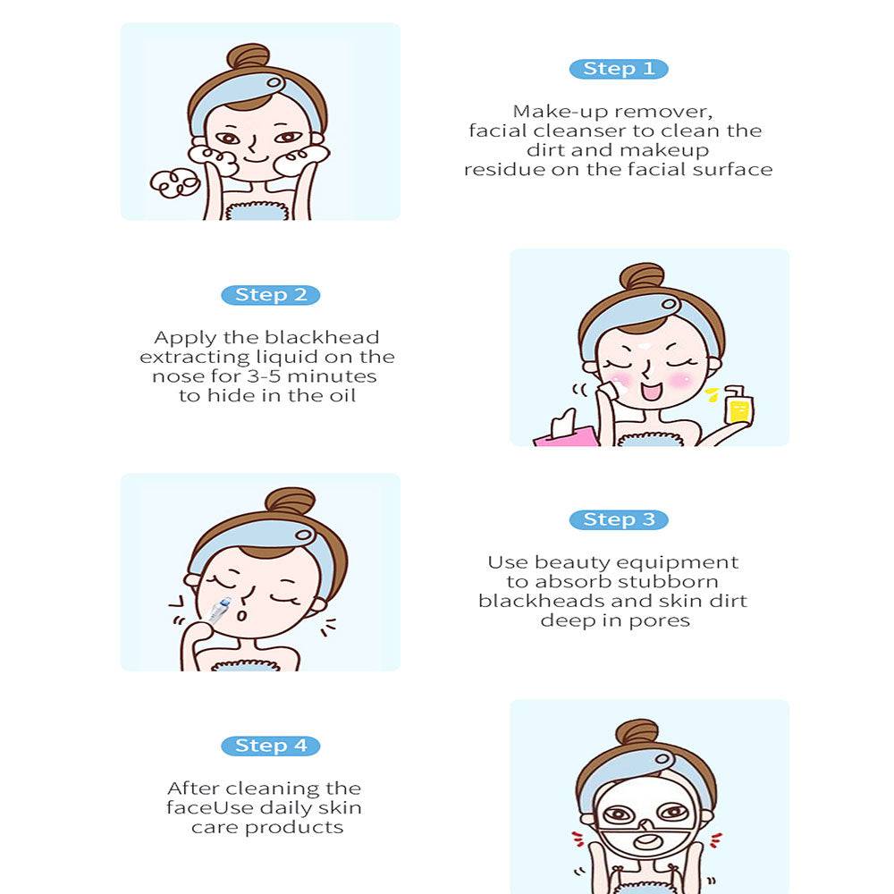 Blackhead Remover Electric Vacuum with 4 Levels