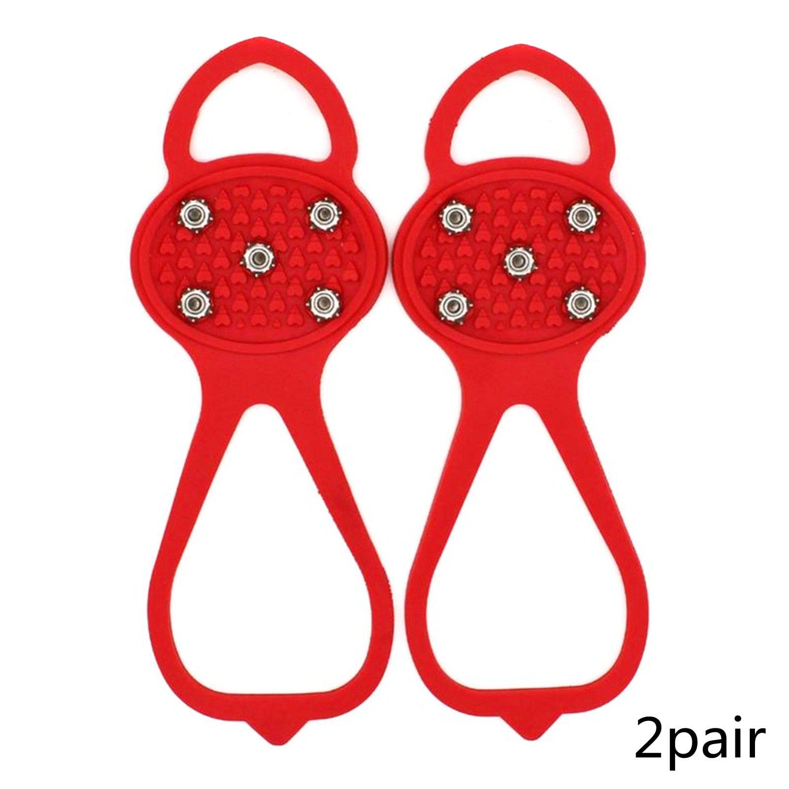 Antideslizante cubierta de Zapatos tipo calabaza Simple crampones antideslizantes crampones - PMMNAPOLES