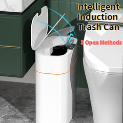 Smart Trash Can With Lid - PMMNAPOLES