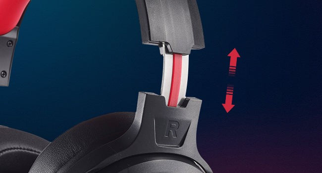 Gaming Headset Redragon H315 Wired RGB With 40mm Drivers