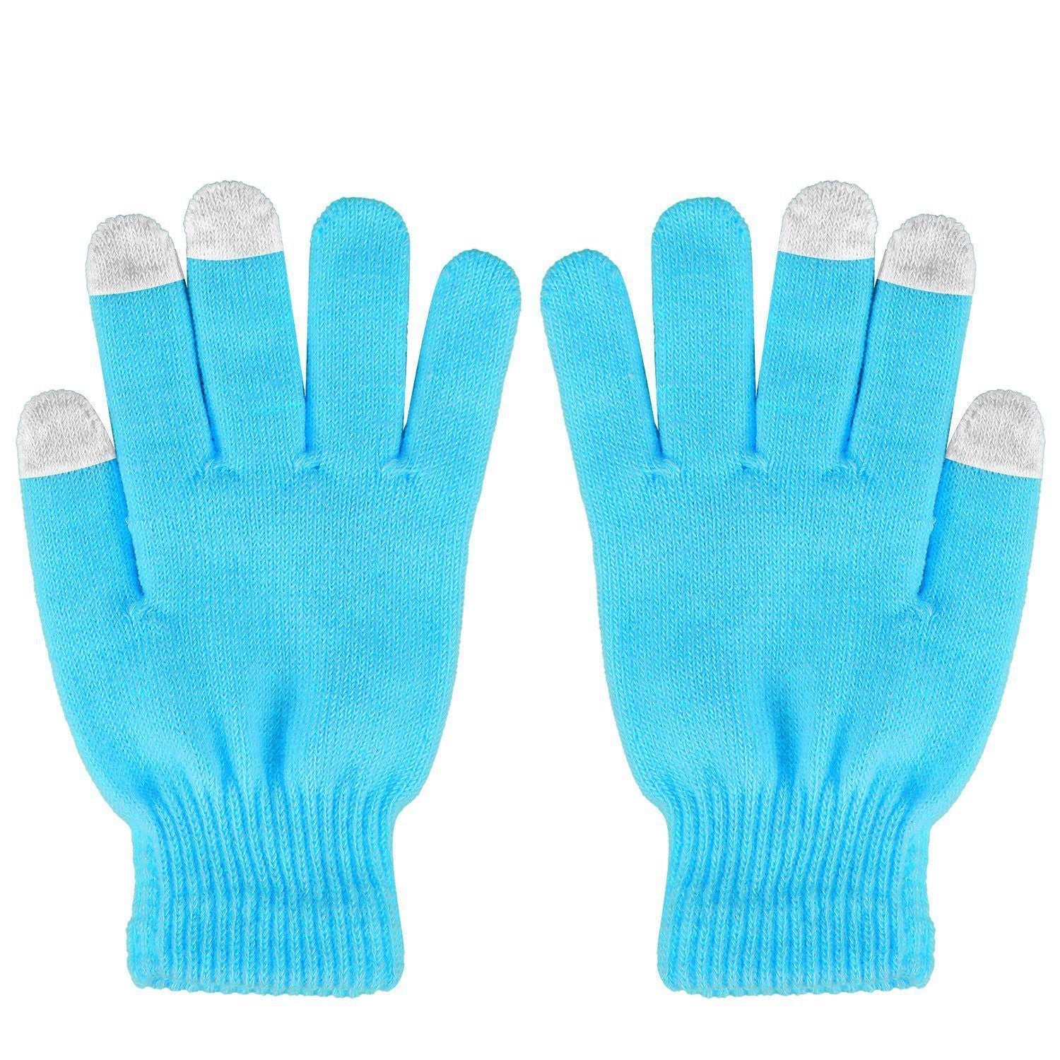 Unisex Winter Touchscreen Knit Gloves Windproof Warm